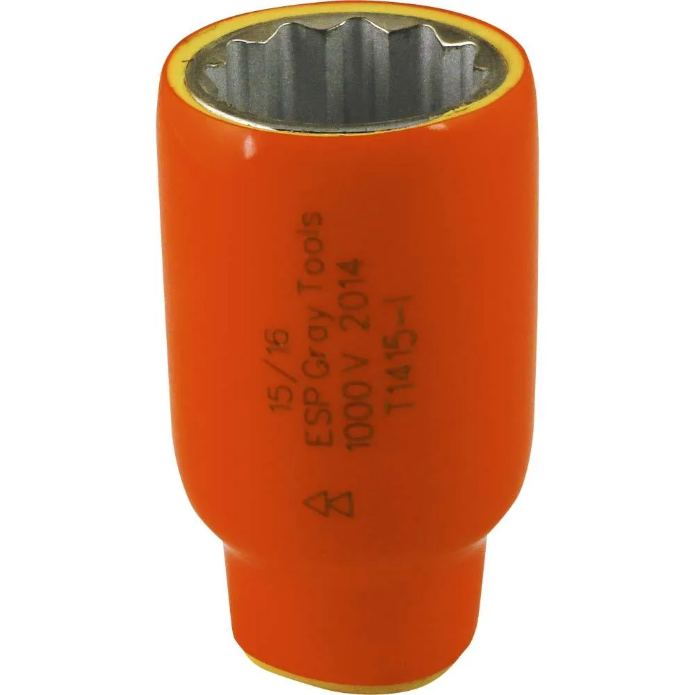 1/2" Drive 12 Point SAE Insulated Sockets