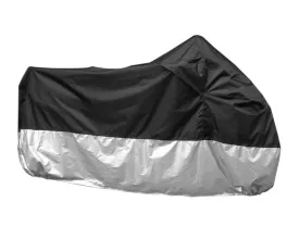 190T Nylon Heavy Duty Waterproof Bike Cover - Black