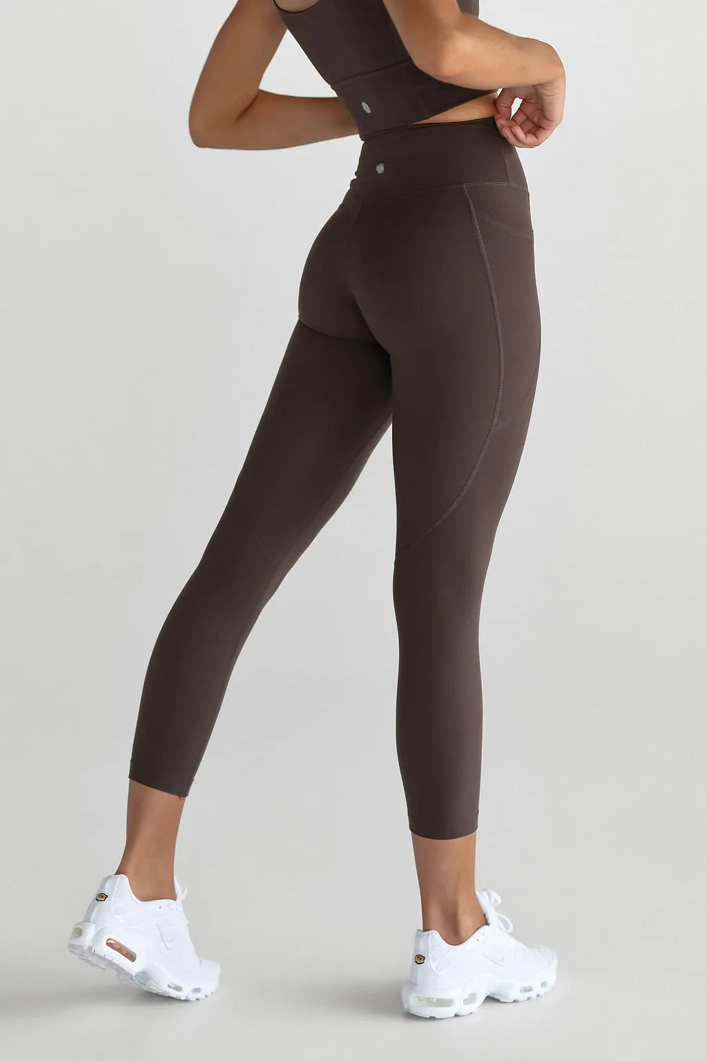 7/8 Pocket Leggings - Mocha