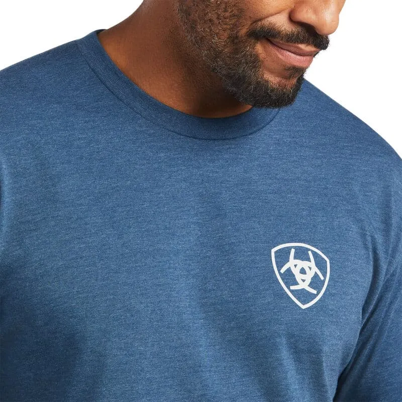 Ariat Men's Blue Rope Shield T-Shirt