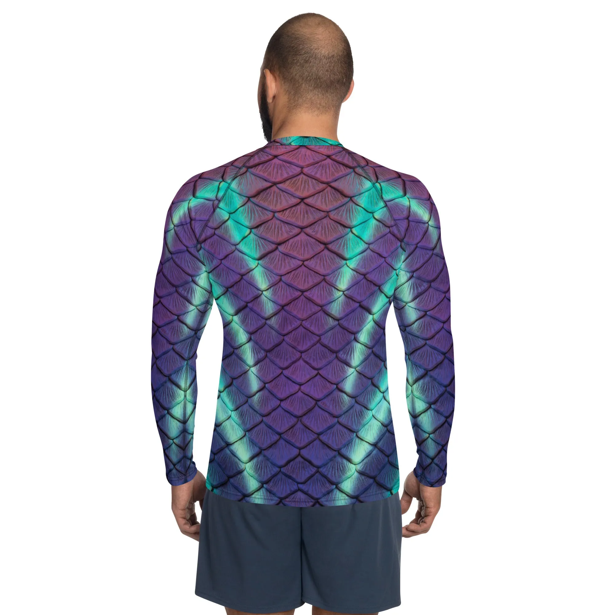 Aurora Borealis Relaxed Fit Rash Guard