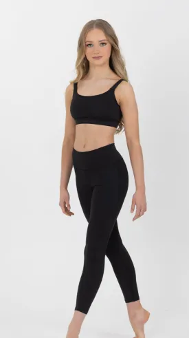 Black performance leggings CHLG03-BL-CXL