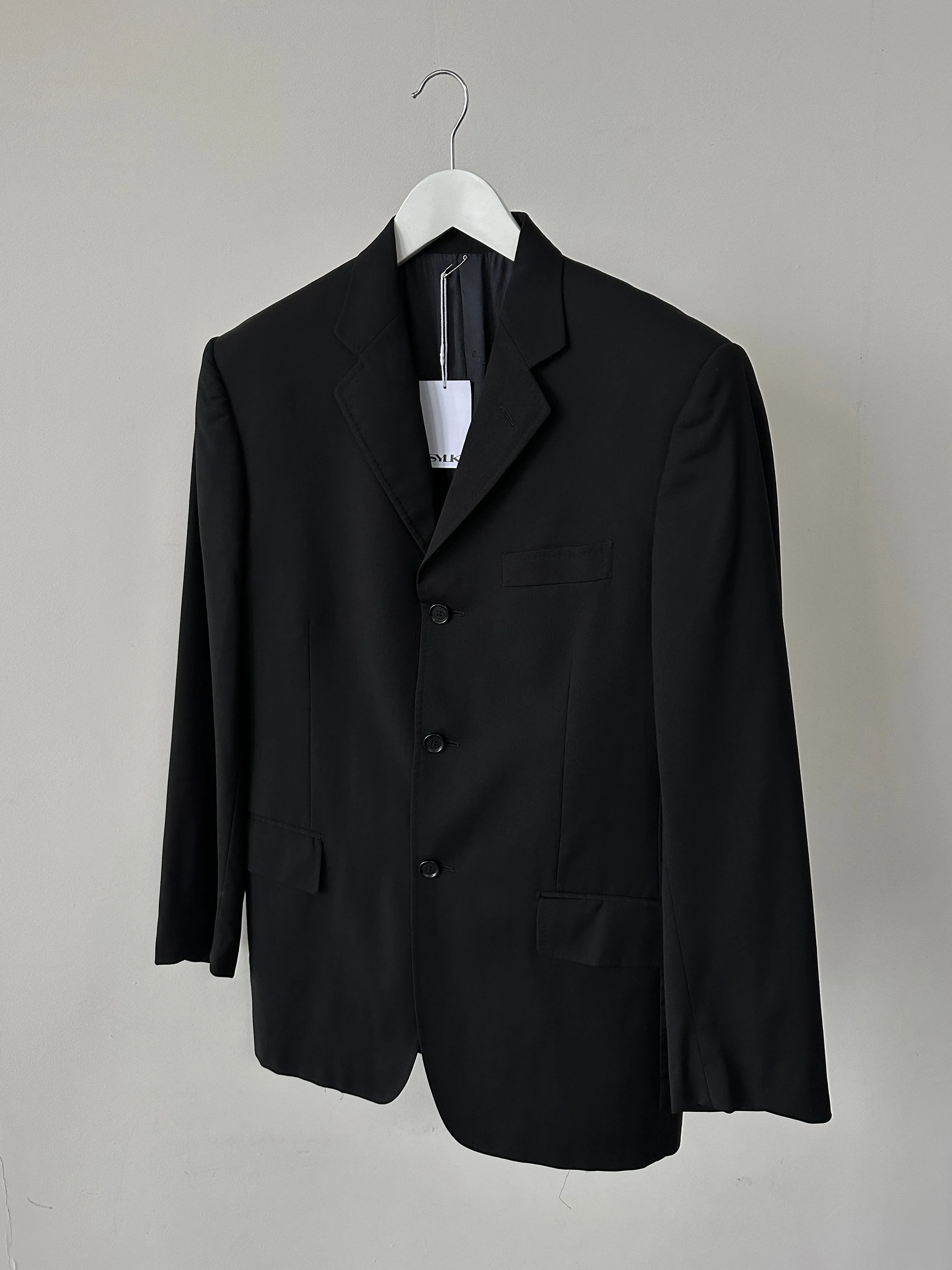 Dolce & Gabbana Single Breasted Virgin Wool Blazer - M