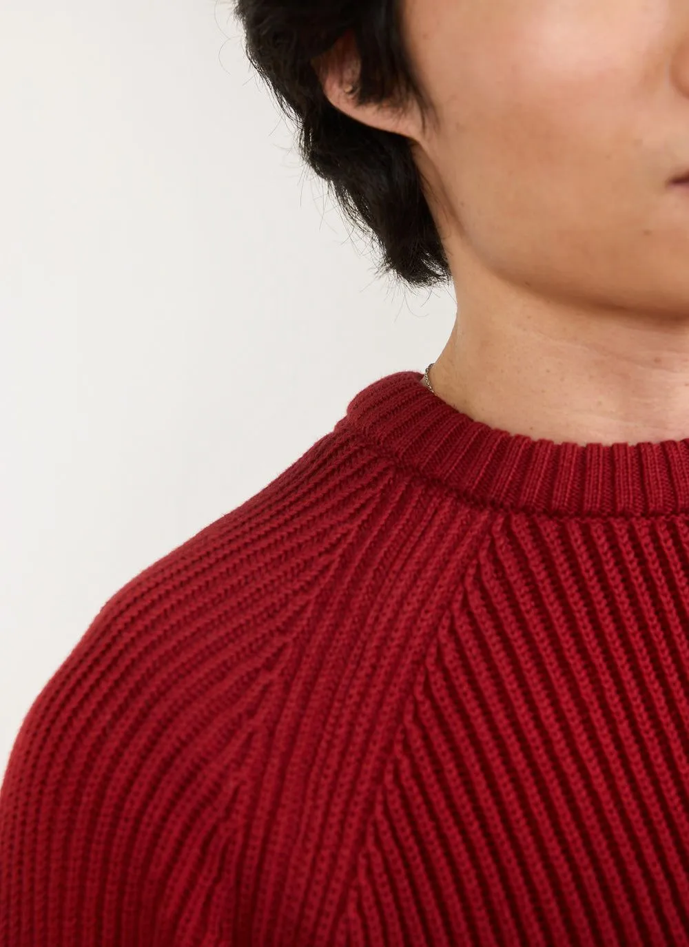 Fisherman Jumper | Heavy Cotton | Brick