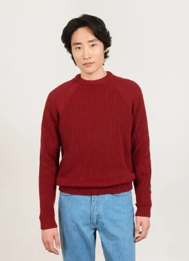 Fisherman Jumper | Heavy Cotton | Brick