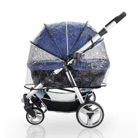 Ibiyaya Universal Rain Cover for Large Pet Strollers