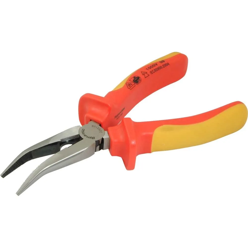 Insulated Bent Nose Pliers