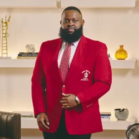 Kappa Alpha Psi Official Krimson Blazer Big & Tall