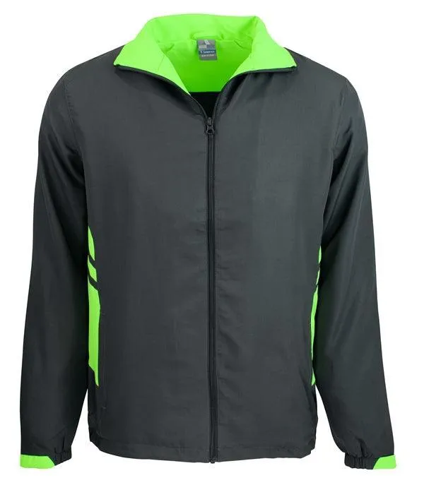 Kids Tasman Track Top Slate/Green