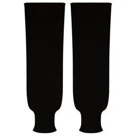 Kobe Sportswear 9800P Black Knit Practice Ice Hockey Socks