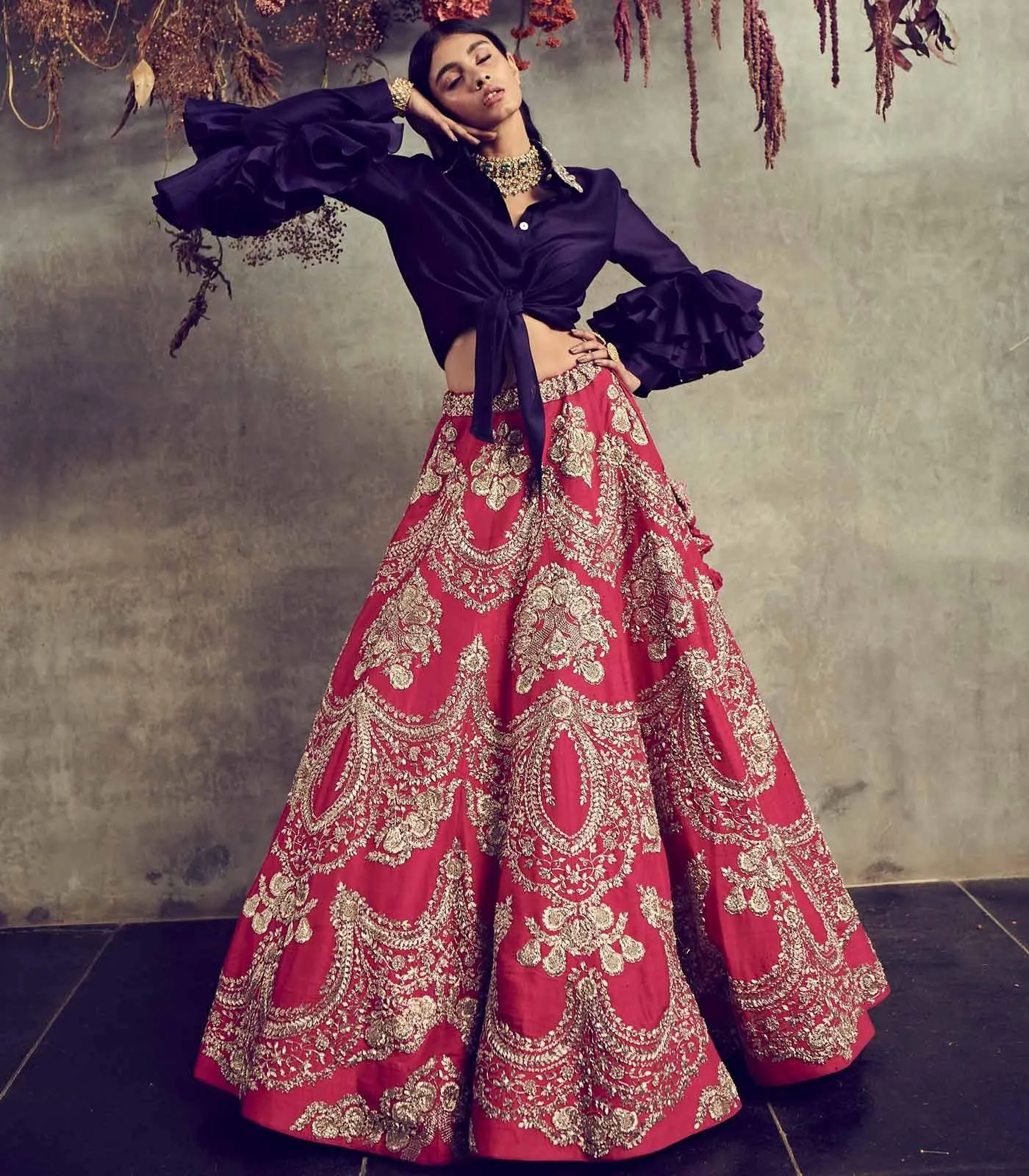 Lehenga Set With Blouse