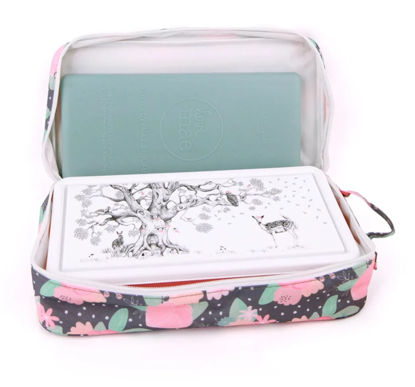 Love Mae Insulated Bag & Ice Brick - In Bloom