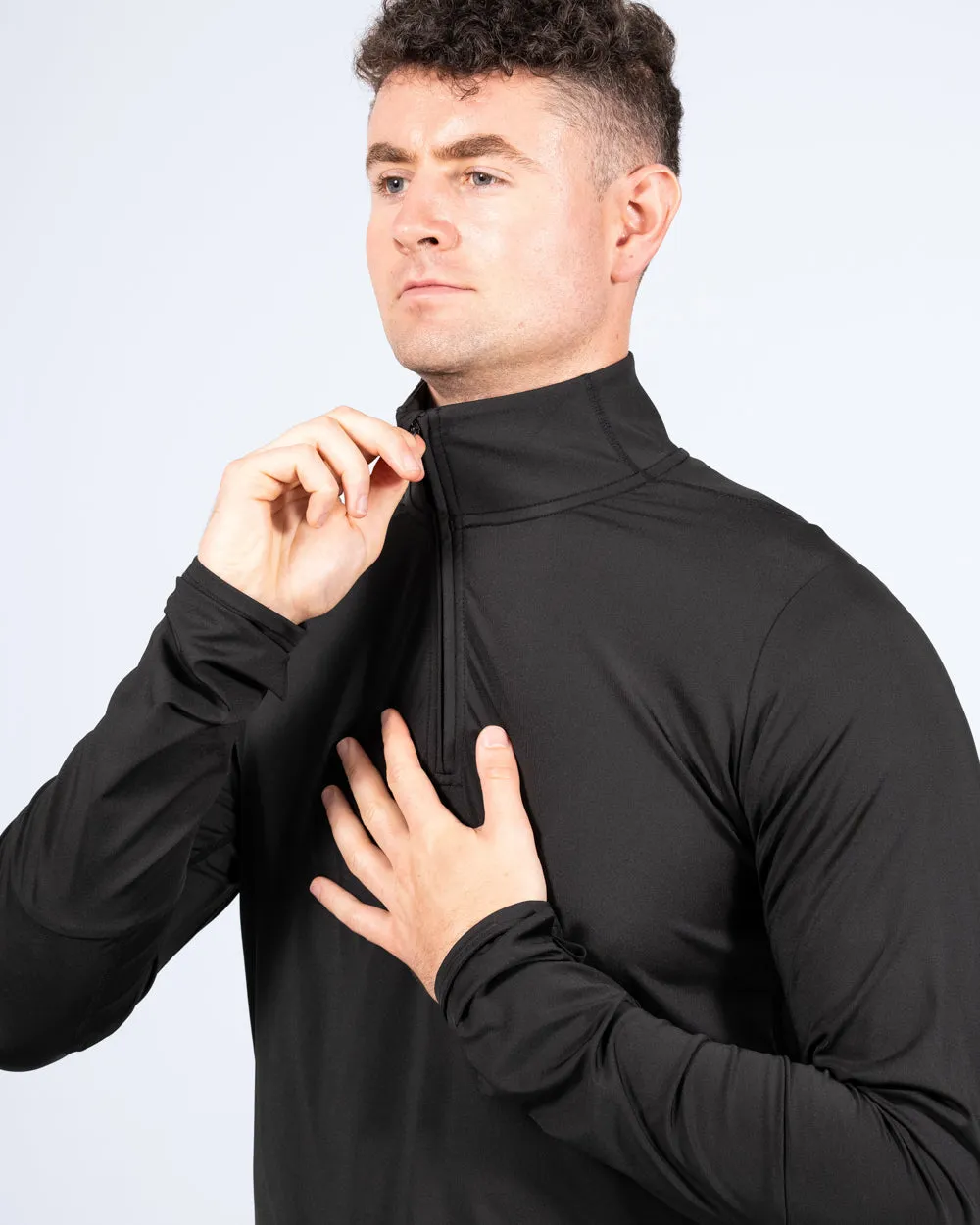 Parell Evolve Tall Quarter Zip Training Top (black)