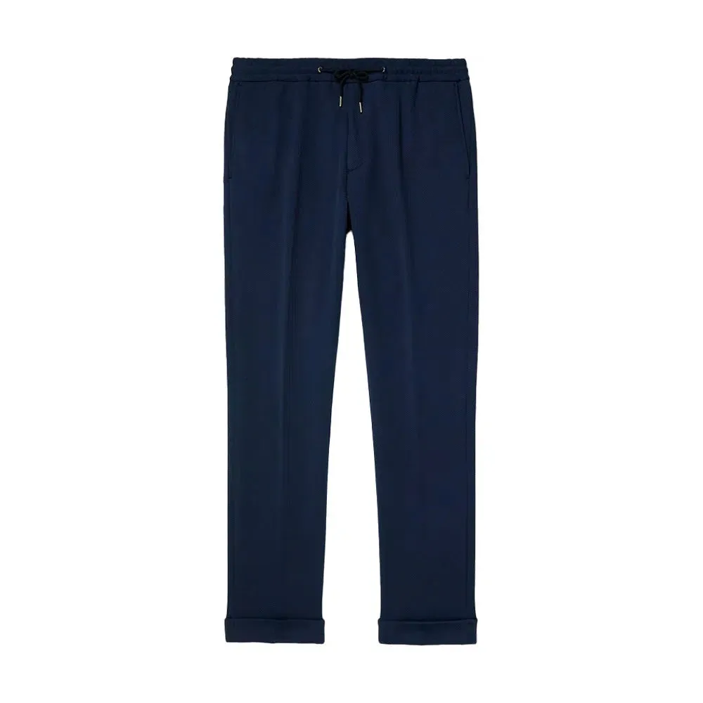 PAUL SMITH Drawcord Trouser - Navy