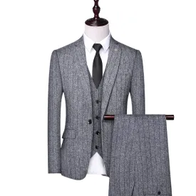 Pologize™ Striped Formal Suit