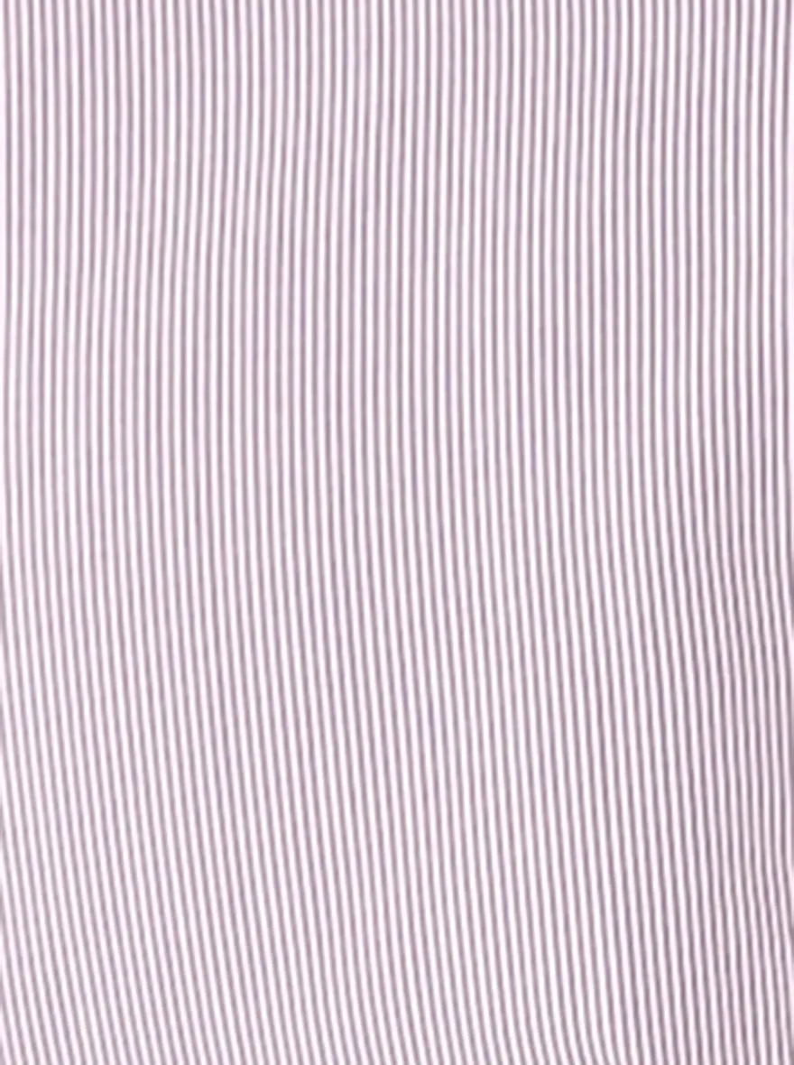 Purple Striped Slim Fit Casual Shirt | Greenfibre