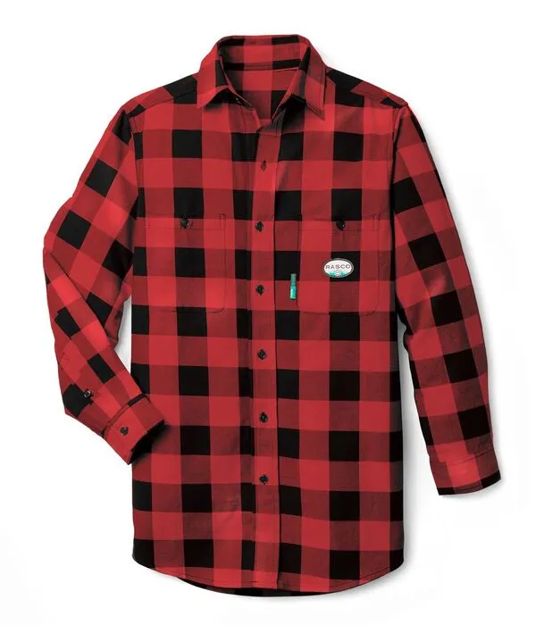 Rasco FR Buffalo Plaid Work Shirt