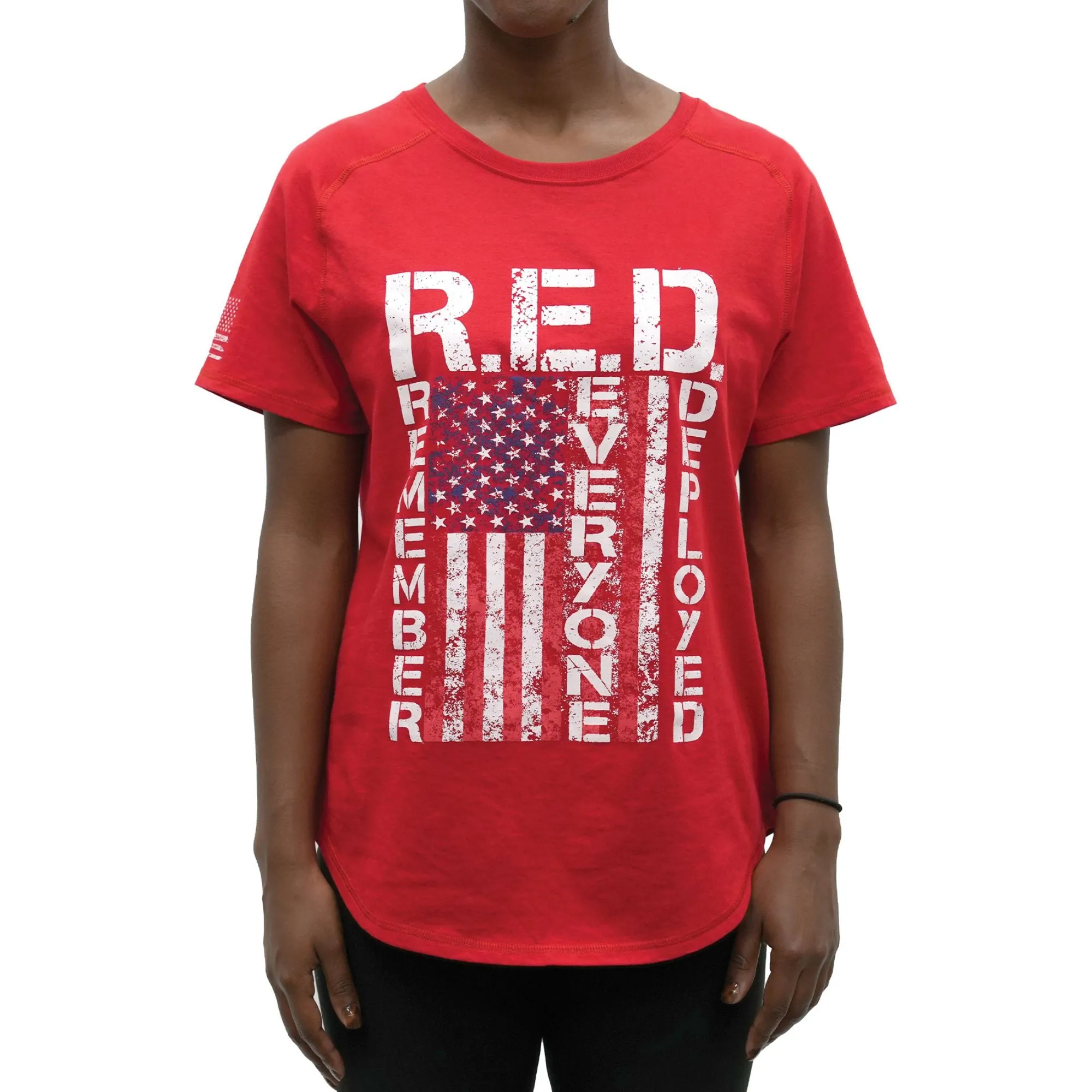 Red - Women's R.E.D. (Remember Everyone Deployed) T-Shirt