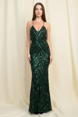 Sequin Gown