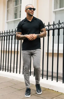 Signature Check Pants with Half Belt