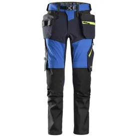 Snickers FlexiWork Softshell Stretch Trousers with Holster Pockets - 6940