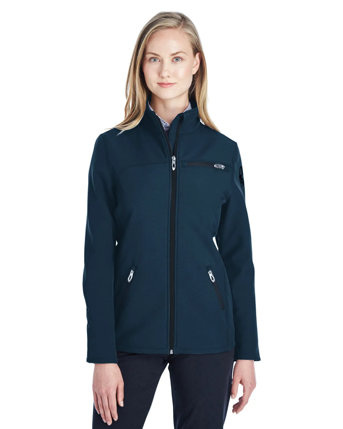 Spyder Ladies Transport Softshell Jackets, Frontier/ Black