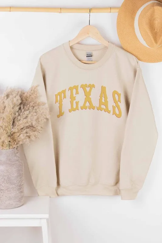 TEXAS SWEATSHIRT PLUS SIZE