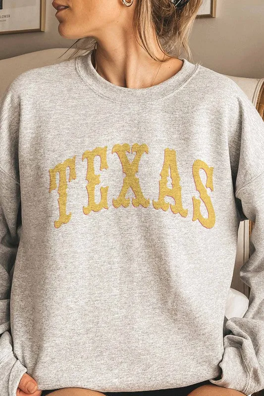 TEXAS SWEATSHIRT PLUS SIZE