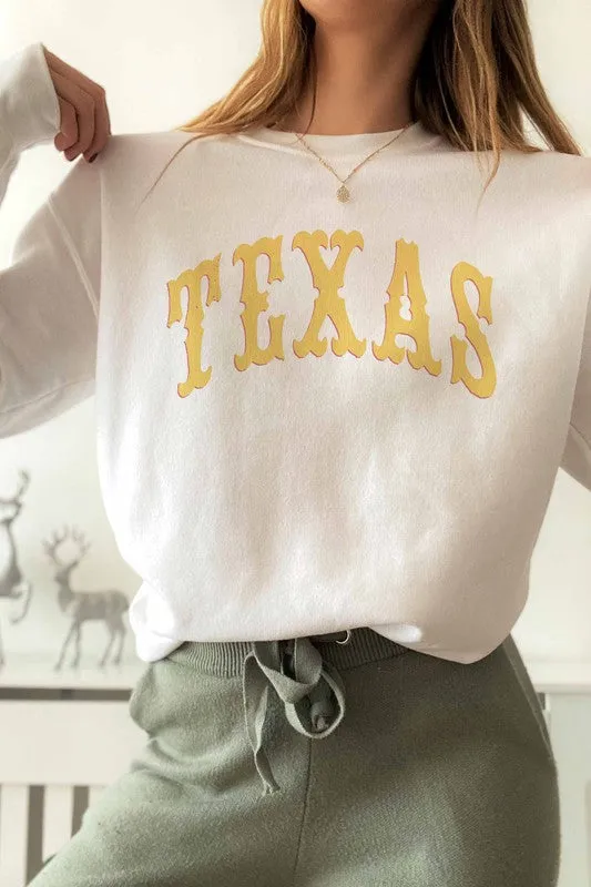 TEXAS SWEATSHIRT PLUS SIZE