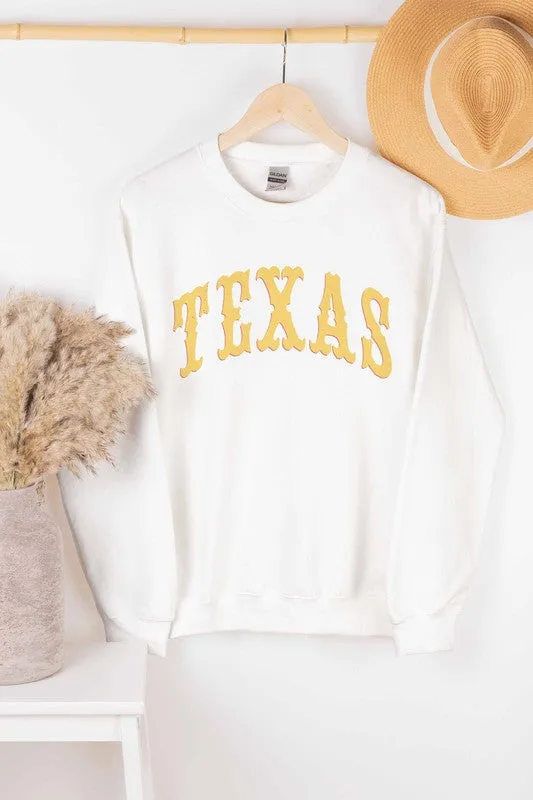 TEXAS SWEATSHIRT PLUS SIZE