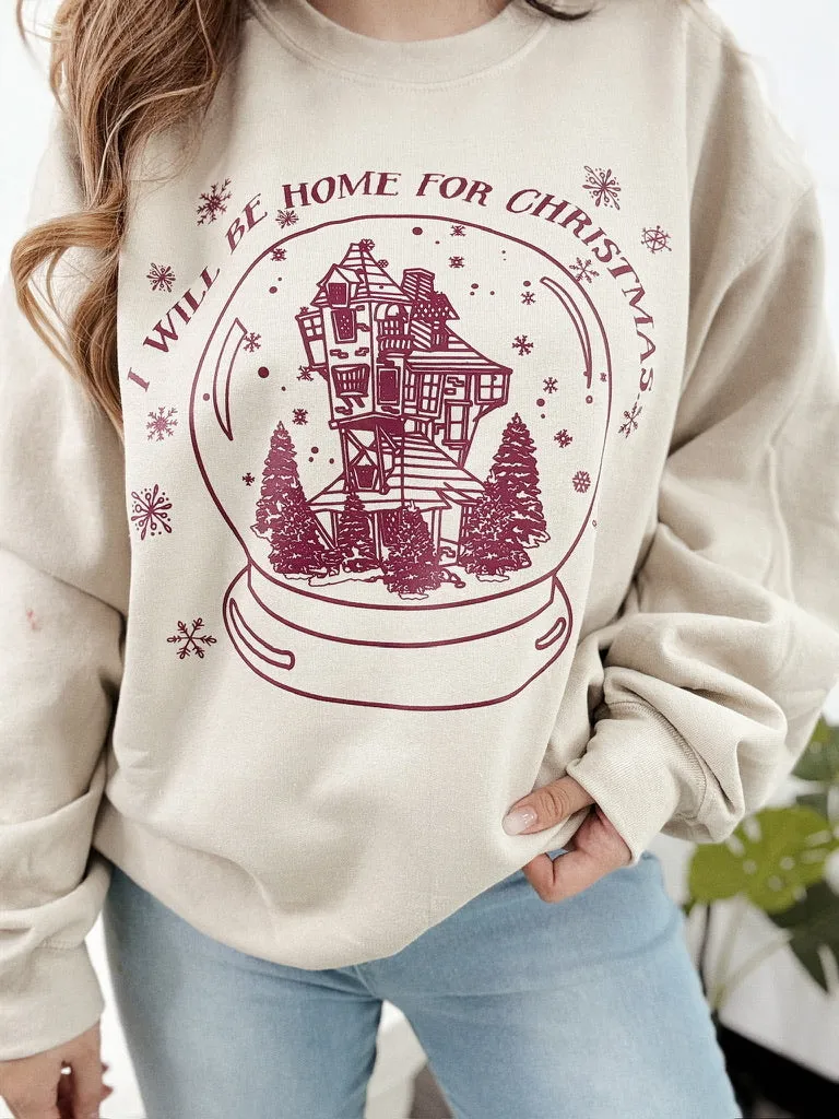 The Burrow - I'll Be Home For Christmas Crewneck Sweatshirt