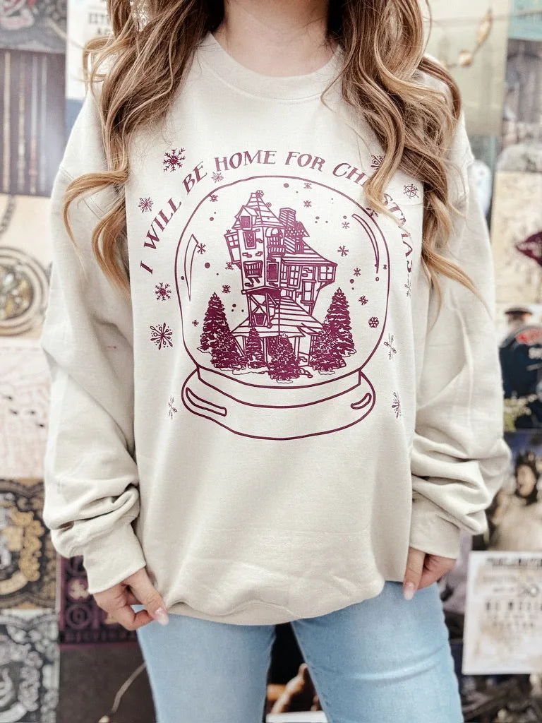 The Burrow - I'll Be Home For Christmas Crewneck Sweatshirt