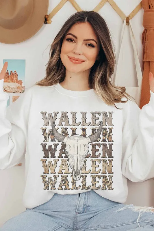 WALLEN GRAPHIC SWEATSHIRT PLUS SIZE