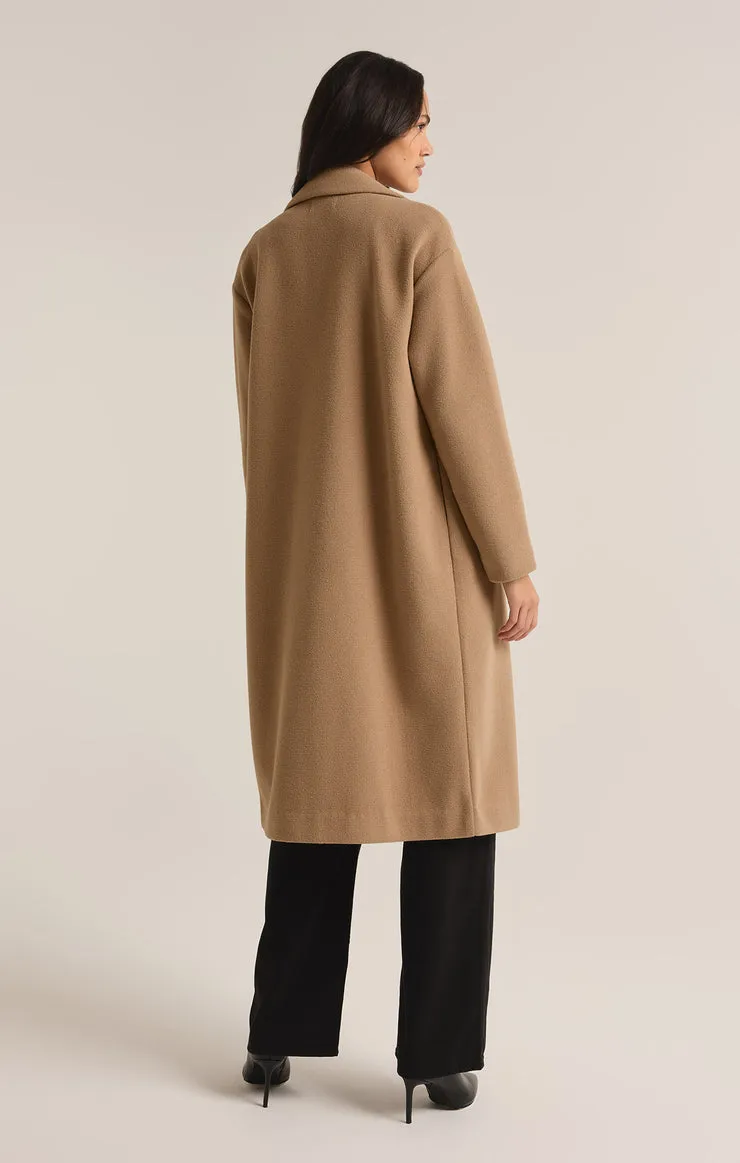 Z-Supply Mason Knit Coat - CLASSIC CAMEL